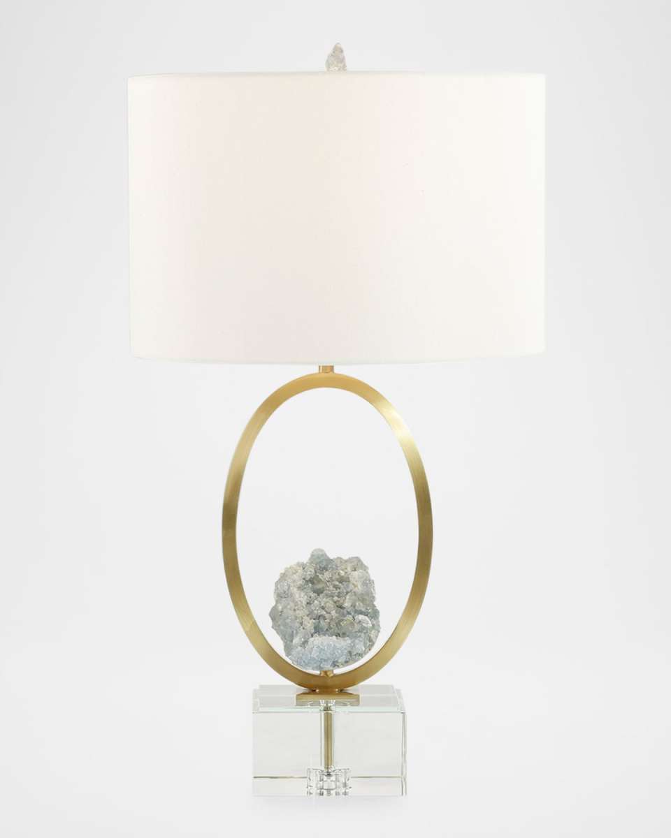Crystal Geode 28" Table Lamp